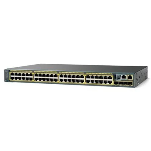 Коммутатор Cisco Catalyst WS-C2960S-48FPS-L (некондиция, отсутствует одно из креплений модуля stack)